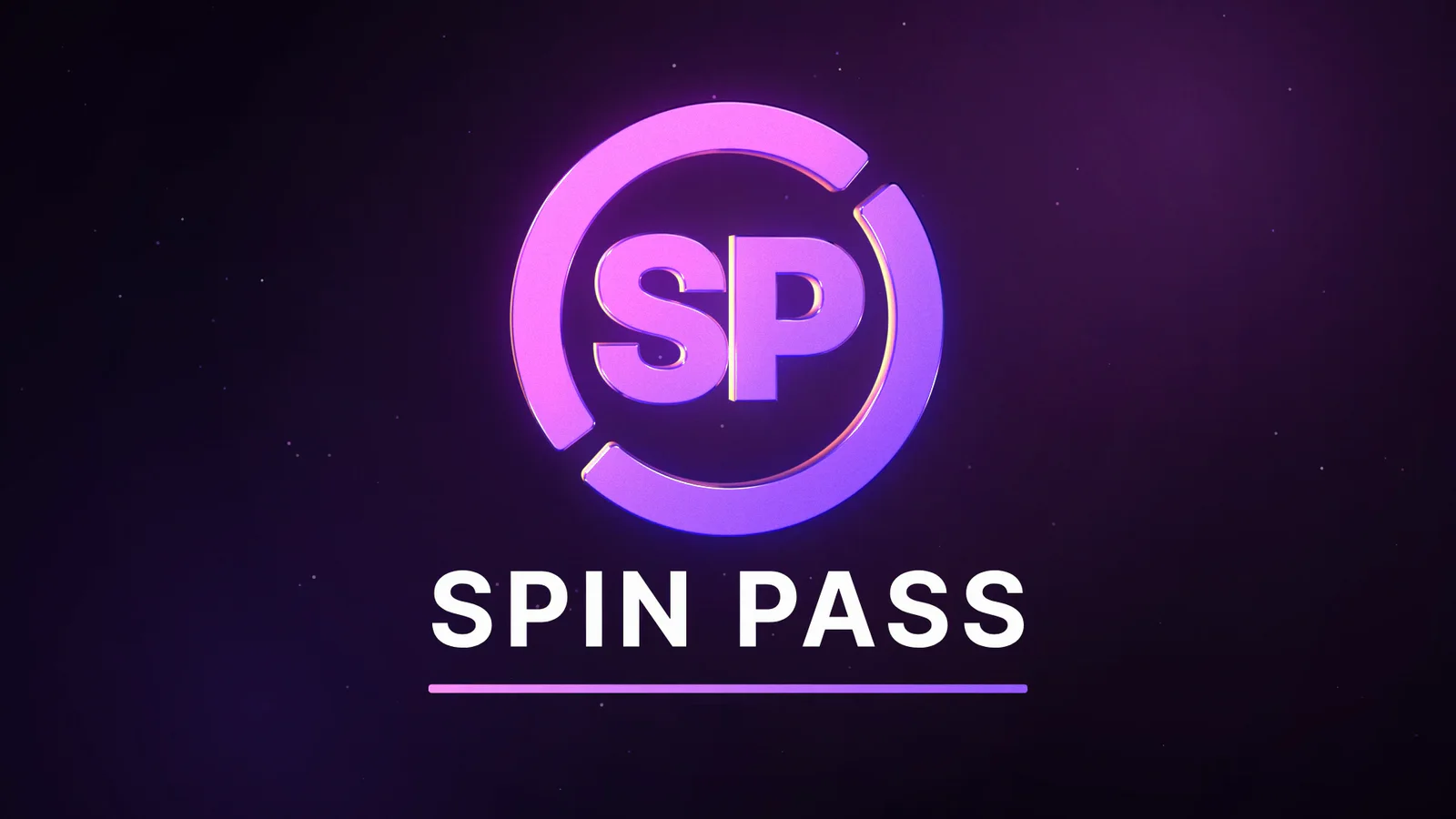 The final cut at 5.4 seconds: the camera pulled back, the SP mark above the Spin Pass wordmark